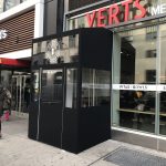 A winter vestibule by NYC SIgns & Awnings