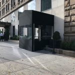 A winter vestibule by NYC Signs & Awnings