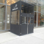 A winter vestibule enclosure for Empellon by NYC Signs & Awnings