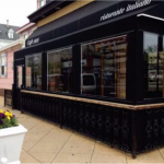A winter vestibule enclosure for Ristorante Italiano by NYC Signs & Awnings