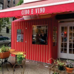 A winter vestibule enclosure for Cibo e Vino by NYC Signs & Awnings